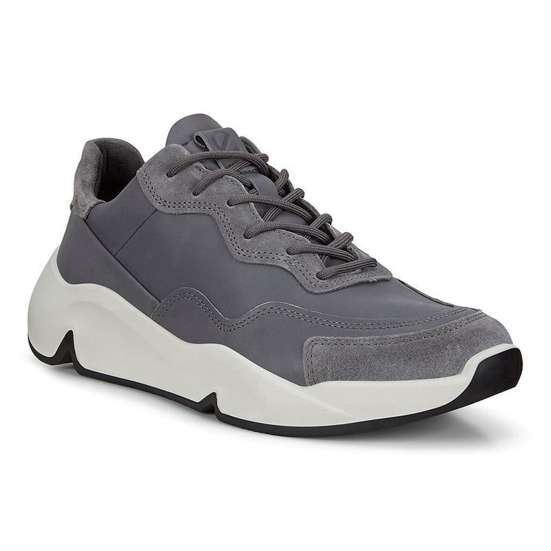 Men Casual Ecco Chunky M - Sneakers Grey - India CMLWNQ680